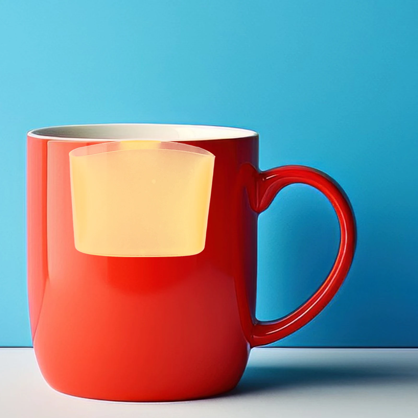 

8Pcs Cup Tea Bag Holder with Hook on Mug Biscuit Holder Premium Material for Office Home Party Picnic Afternoon Tea Gadget