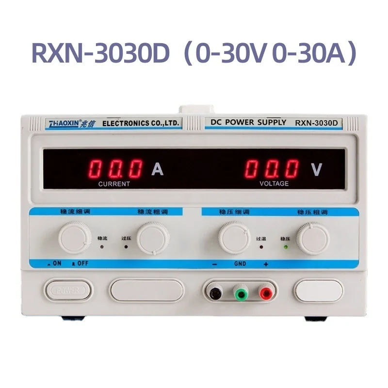 RXN-3010D/3020D/3030D Dual Channel Linear DC Regulated Power Supply And Switch Stable DC Regulated Power Supply Of 0~30V 0~10A