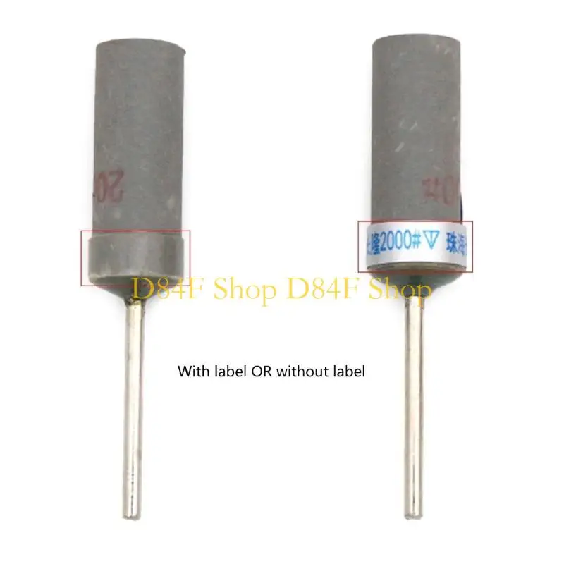 D84F 2.35 مم رؤوس طحن جلخ قضيب تلميع أدوات جلخ 180 إلى 10000 حصى #4