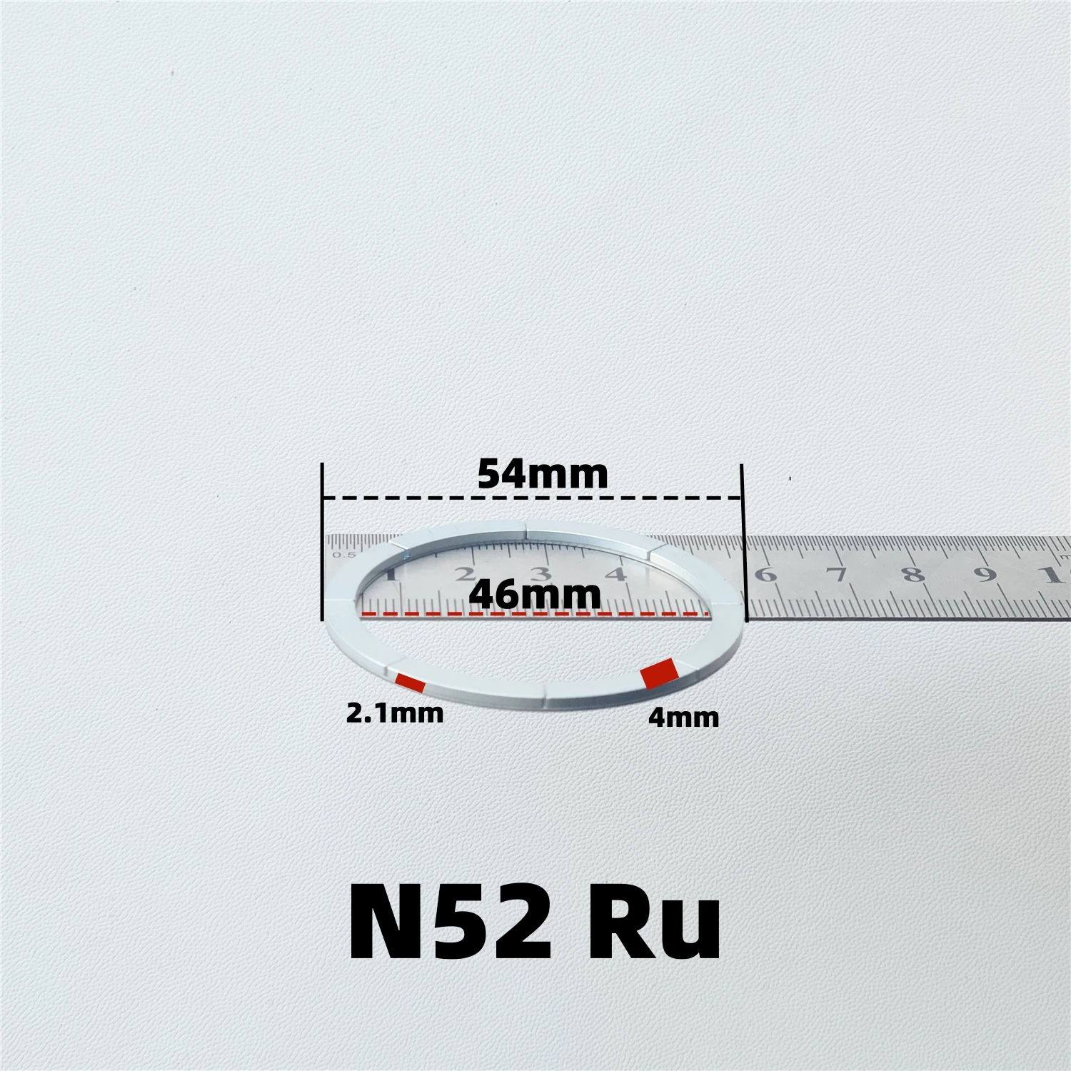 1/2/3 Pcs 2.1mm Transmitter Magnet Ring For Magsafe Wireless Charger Universal Mobile Phone Magnetic Built-in Magnets