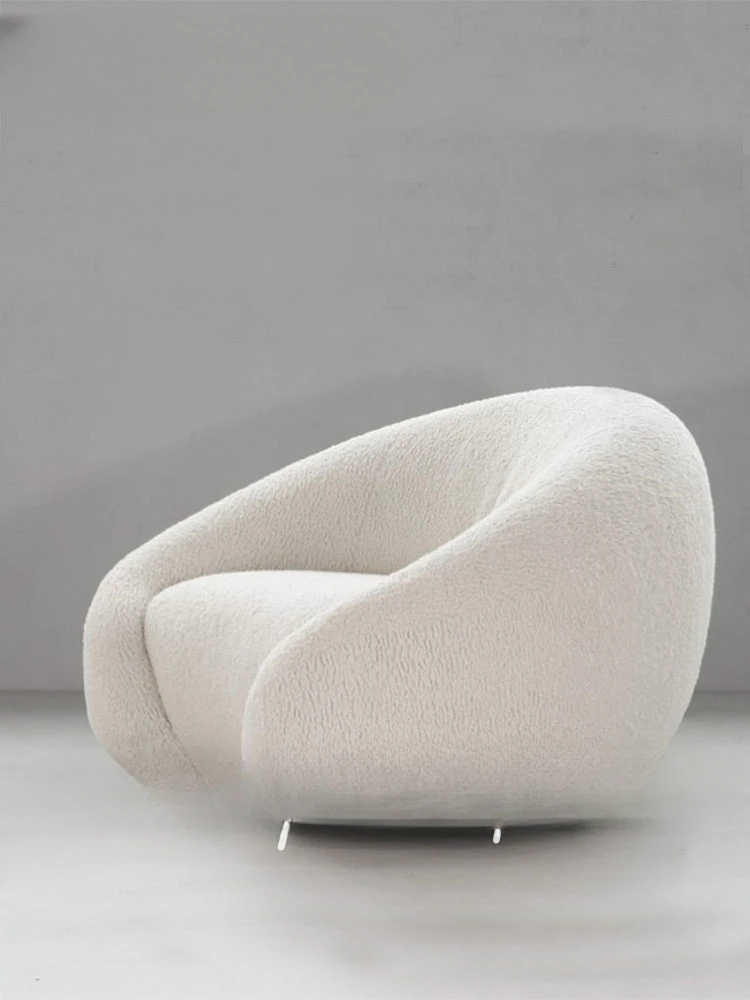 Creative love sofa, living room, small apartment, lamb's wool,  special-shaped leisure , single person, multi-person