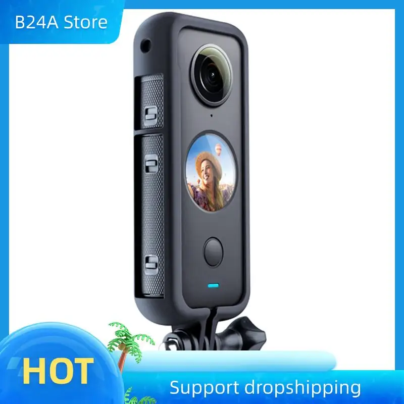 

B24A 10X Camera Accessories, Panoramic Camera Frame For Insta360 ONE X2 Camera Metal Protective Frame