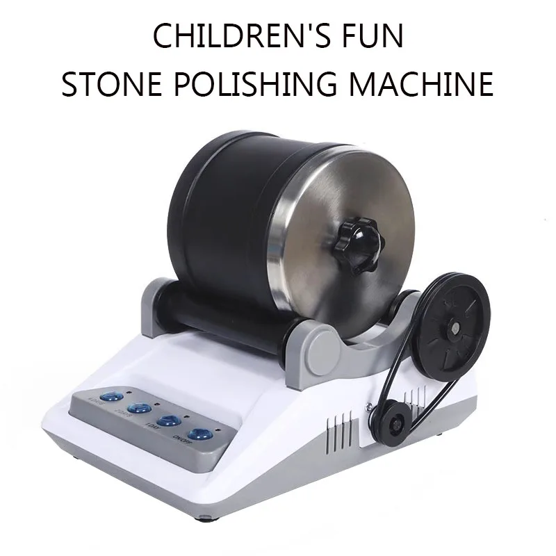 

Children'S Fun Electric Gem Polisher Machine Grinder Set DIY Stone Polishing Machine Test Toy For Kids Adults