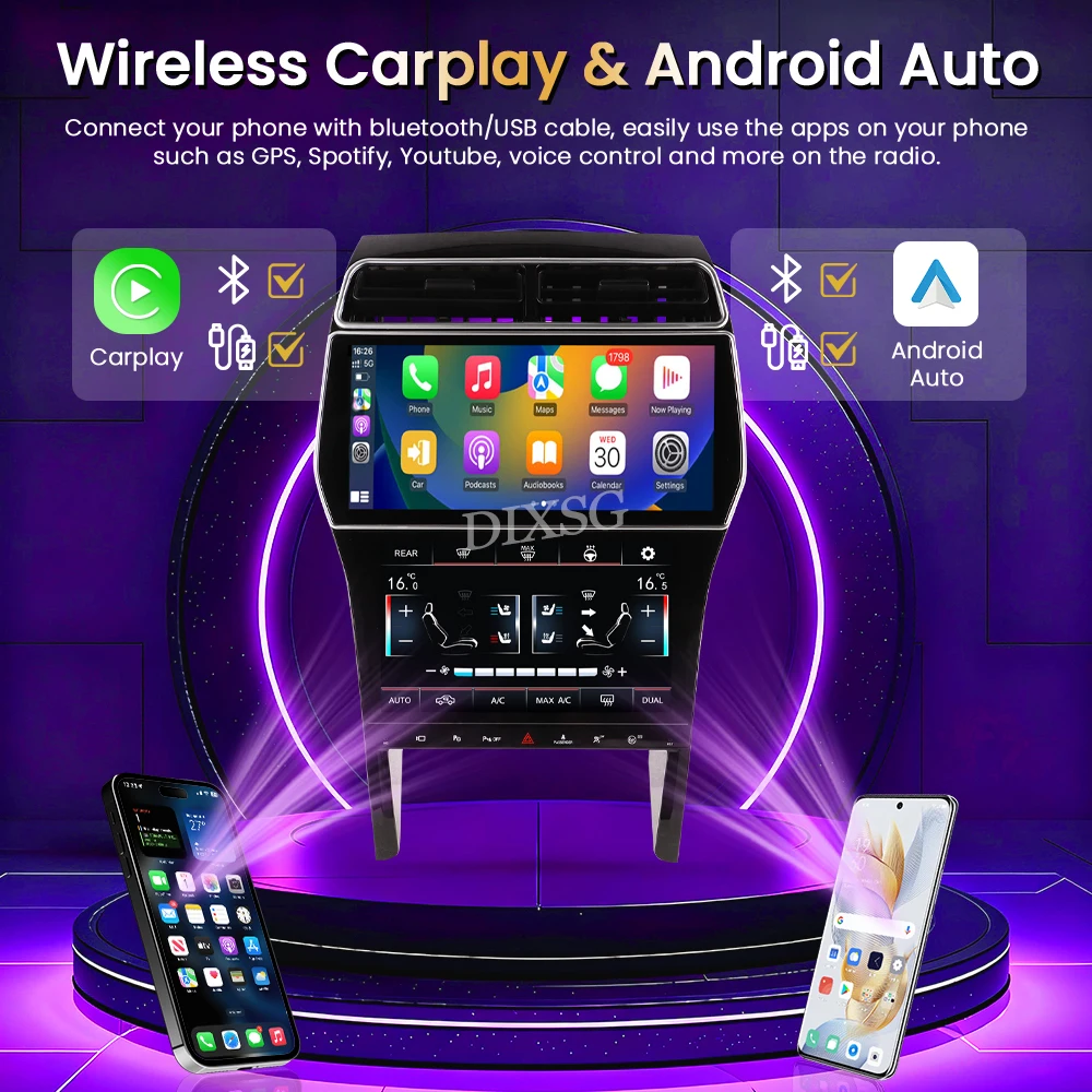 12 + 10.1 "أندرويد 15 لفورد اكسبلورر 2011-2019 راديو السيارة لتحديد المواقع والملاحة ستيريو بلوتوث الوسائط المتعددة بلاي اللاسلكية Carplay WIFI #2