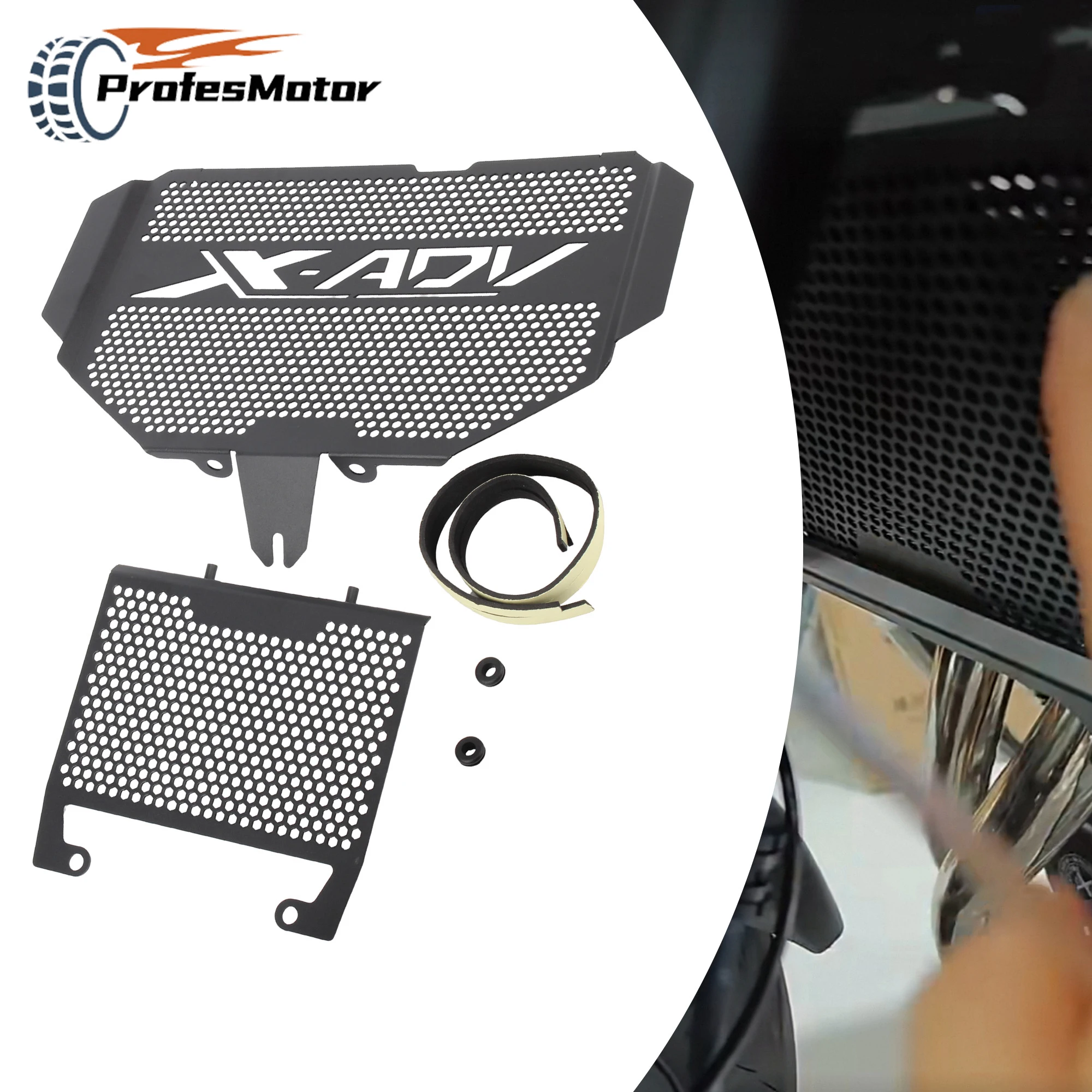 

Motorcycle Radiator Cover Gril Protective For HONDA X-ADV750 XADV750 X-Adv X ADV XADV 2017 to 2024 DirtBike Aluminum Accessories