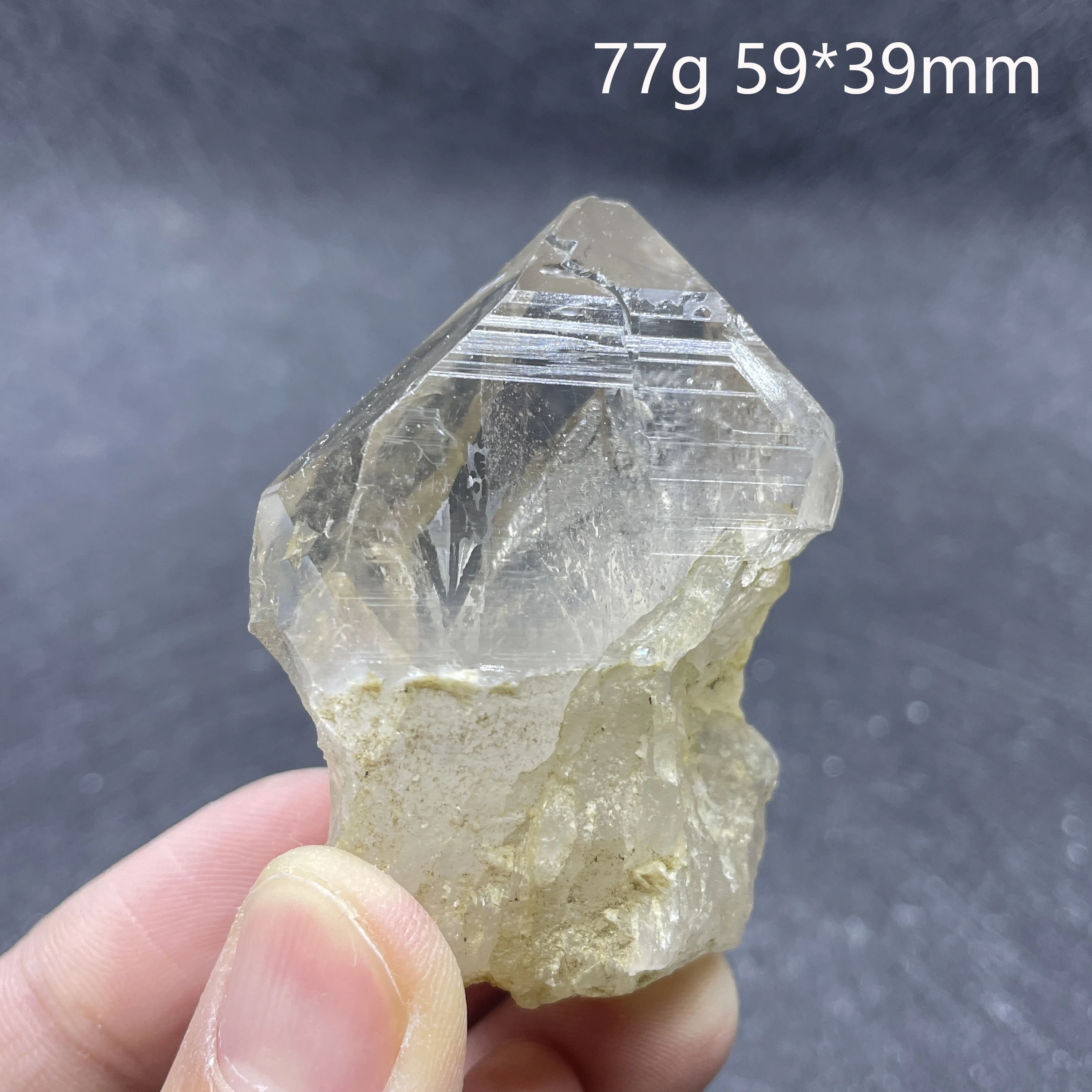 Natural Stone Himalaya Quartz Crystal Mineral Specimen Clear Quartz Cluster Raw Rock Decoration Rough Polished Healing