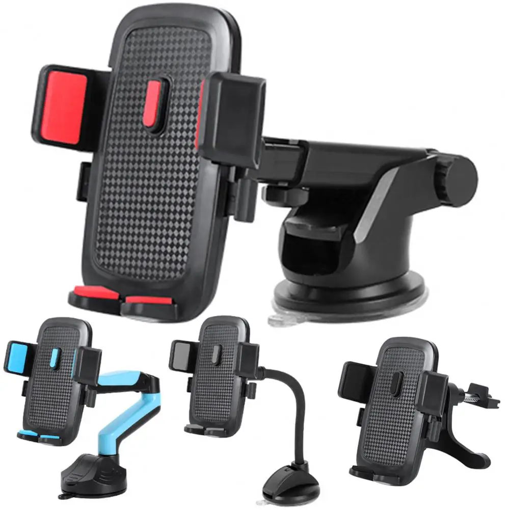 Reusable Phone Holder Easy Installation Random Color 360 Degree Rotatable Phone Mount Adjustable Phone Holder