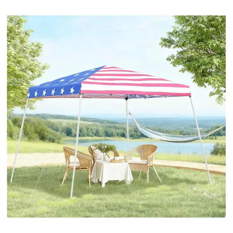 

Instant Pop Up Beach Canopy Tent - Slant Leg Sun Shelter for Outdoor Events and Activities