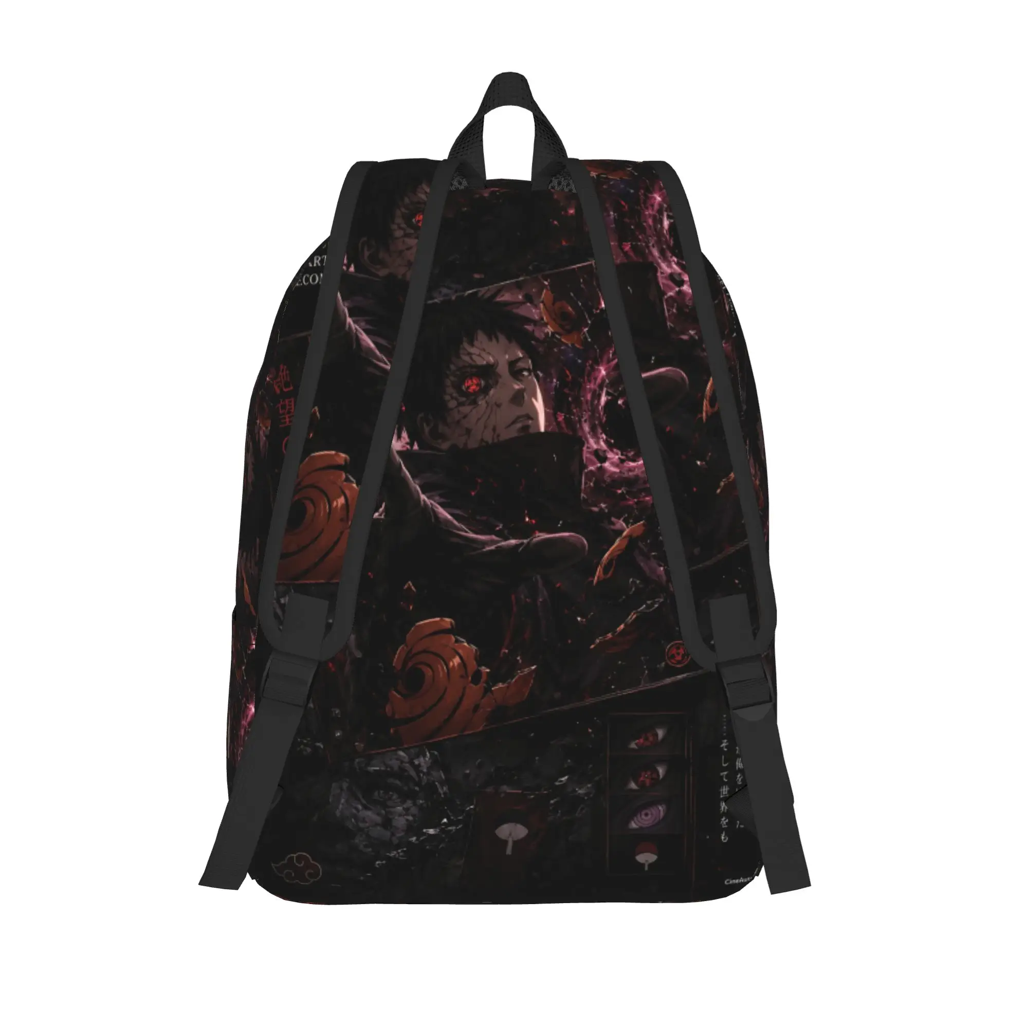 Fashion Naruto Anime Theme Backpack  Mochilas Vintage Office Work Sturdy Shoulder Rucksack