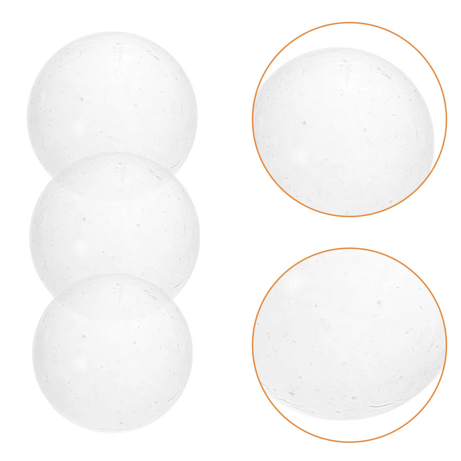

30Pcs Clear Round Glass Marbles Decorative Balls for Vase Filling Fish Tank Garden Home Decor Glass Marbles Round Marble