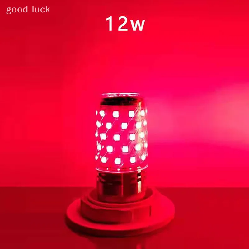 E14 E27 ฐานสกรู LED ข้าวโพดหลอดไฟที่มีสีสันหลอดไฟ LED ที่มีสีสันหลอดไฟอลูมิเนียมไม่มีการสั่นไหวโคมไฟข้าวโพดตกแต่งบ้าน