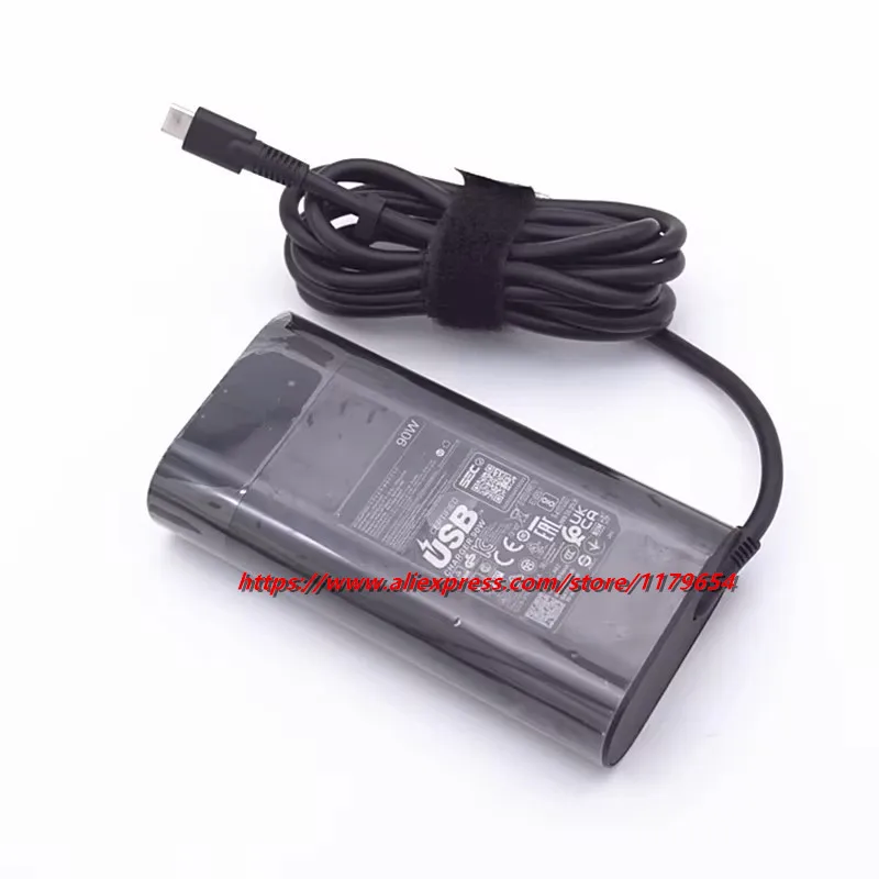 Oryginalna ładowarka do laptopa TPN-LA26 20V 4.5A 90W USB-C zasilacz sieciowy L45440-001 do laptopa HP Pavilion Plus 14-eh0097nr i7-1270
