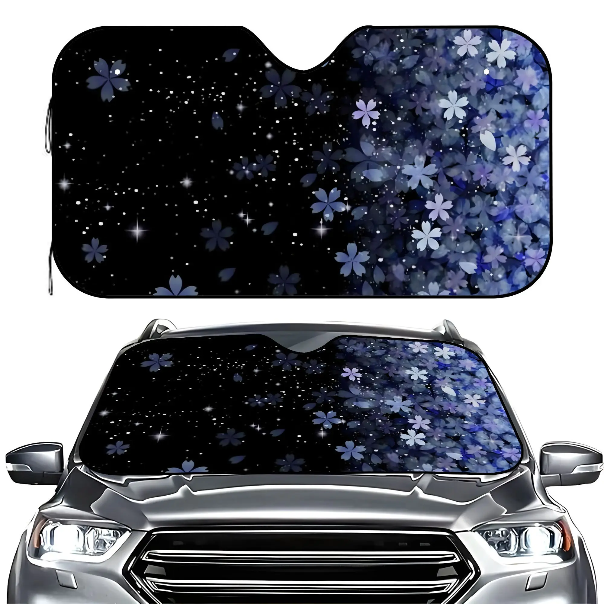 1Pc Blue Cherry Blo…