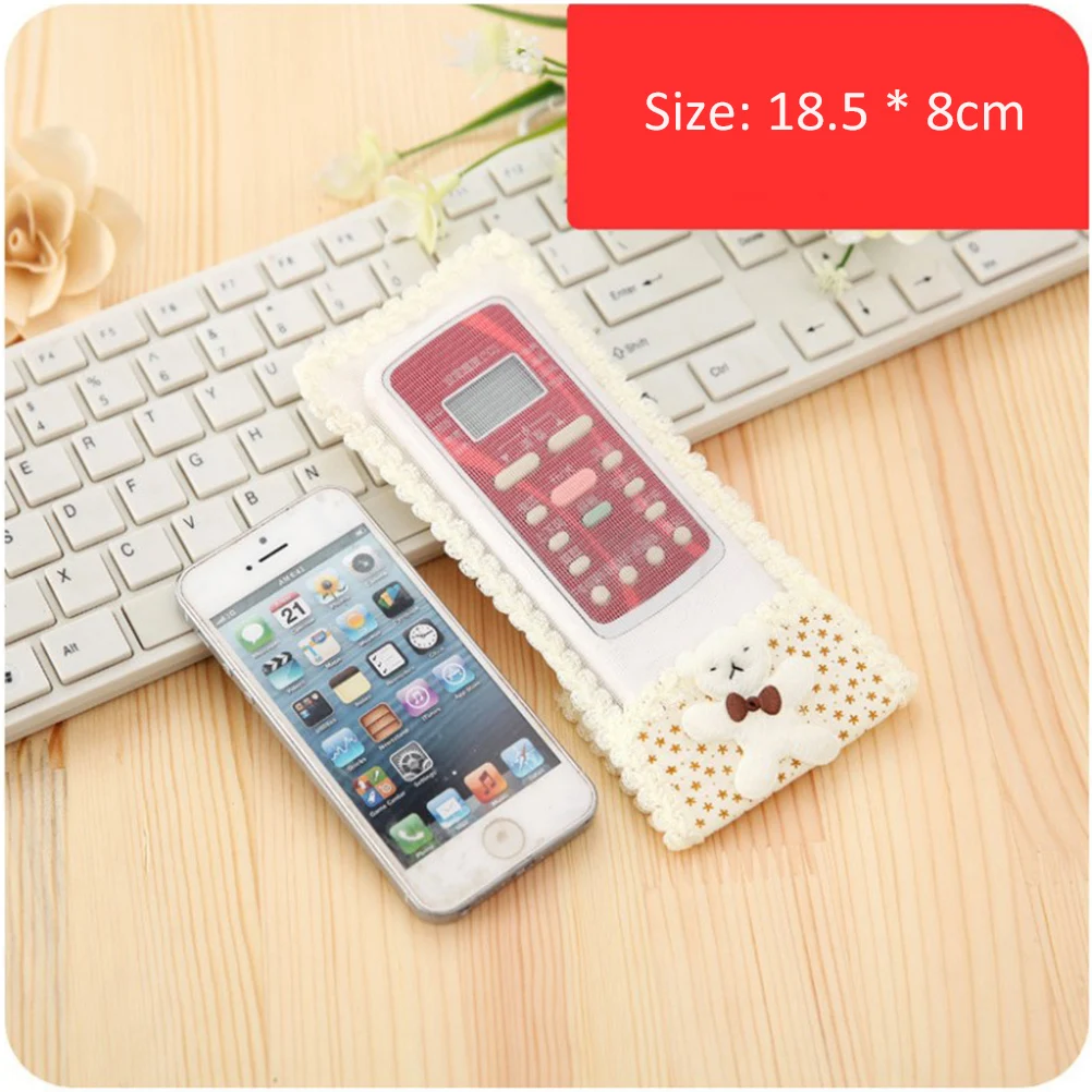 

Lace Cover for Remote Proof Protective Case Remote European Style Fabric COVER Home Textile Table Flag Decor