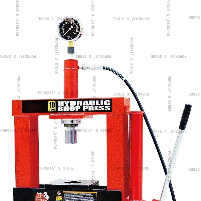 Auto Repair Manual Desktop 10-ton Hydraulic Press -fit Bearing  Forging