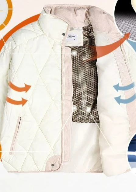 ملابس الخبز قصيرة أسفل الملابس المبطنة بالقطن المرأة 2025 جديد الخريف والشتاء معاطف سميكة سترات مبطنة بالقطن