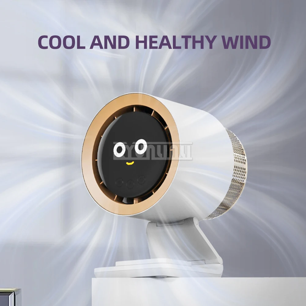 Desktop Digital Display Air Cooler Ventilateur Portable Electric Fan Air Purification Ventilador Folding Mini Fan