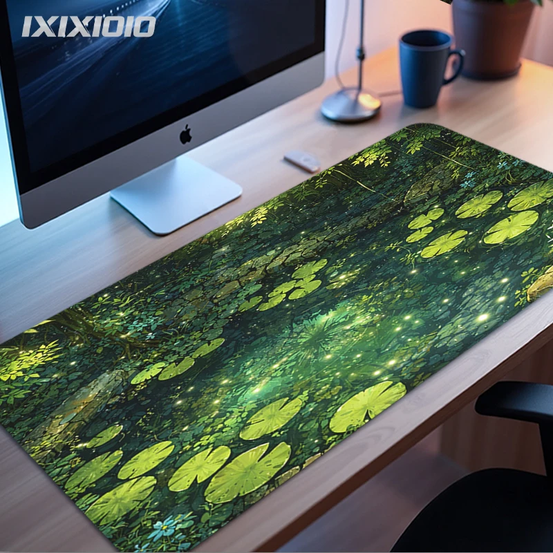 Green Pool Mouse Pad Gamer XL Custom New Computer Mousepad XXL Desk Mats Office Soft Natural Rubber Laptop Desktop Mouse Pad