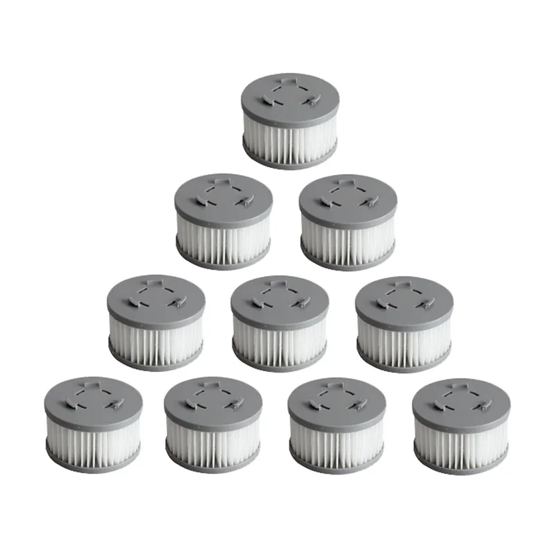 10 PCS HEPA Filter For Xiaomi JIMMY JV85/JV85 Pro/H9 PRO Handheld Wireless Vacuum Cleaner