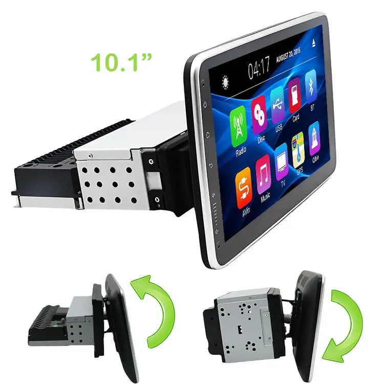 

NEW Car Radio Multimedia 1 Din Autoradio Touch Screen 10 Inch Rotatable Android Car Dvd Player System Gps Navigation Car Stereo