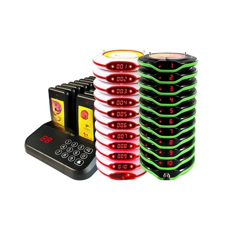 

Restaurant beeper Meal pickup Wireless meal pickup beeper