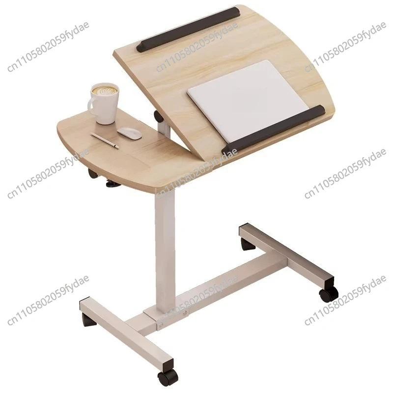 Portable Bedside Table Laptop Desk Adjustable Adjustable Table Folding Sofa Side Table Widened