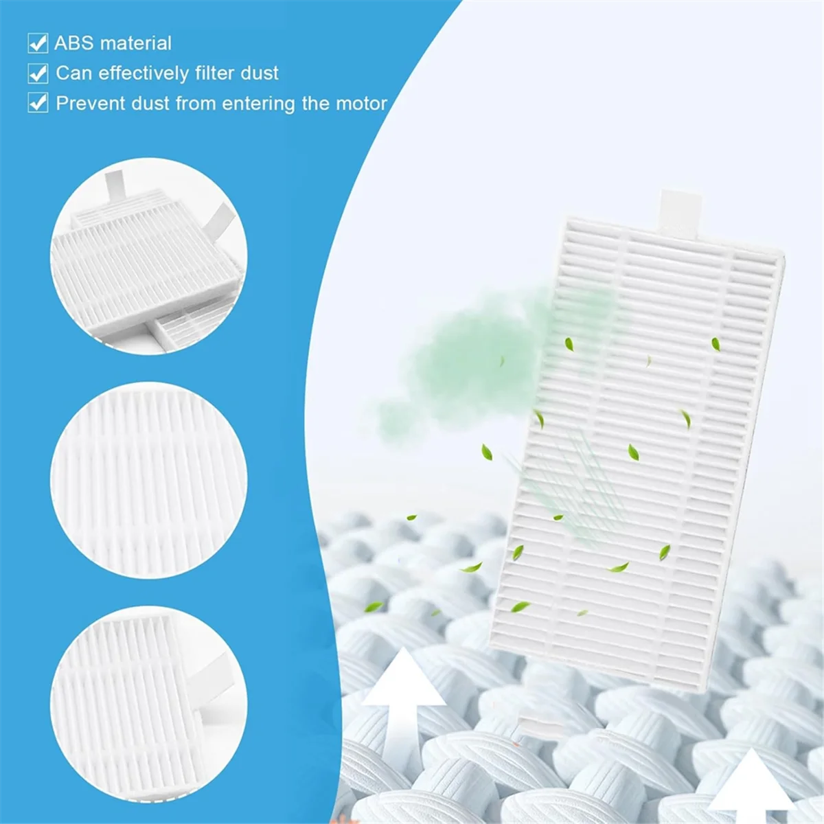 Do Eureka J20, do odkurzacza robota Midea W20 W20 Pro_N37R