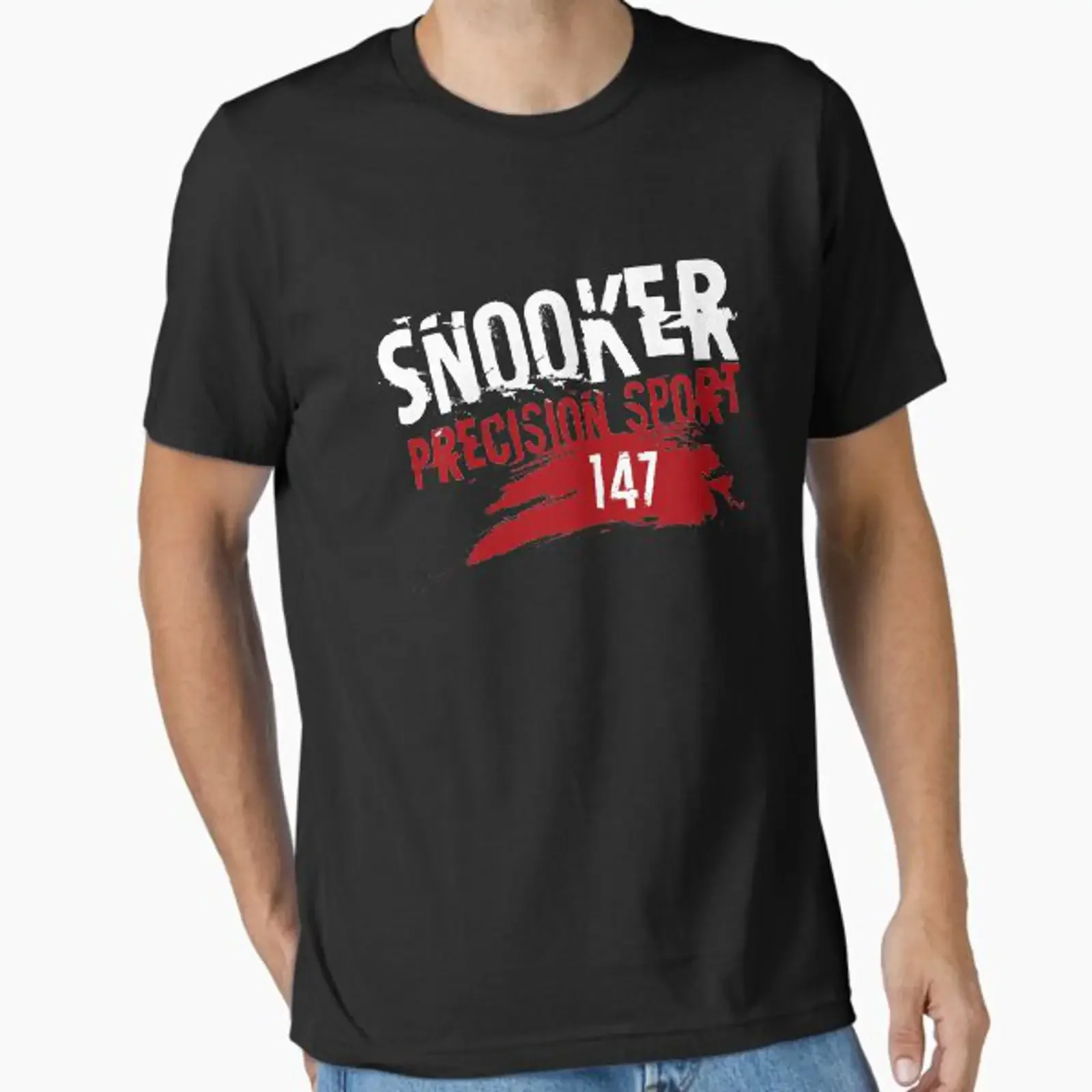 PRECISION SPORT ON A POOL TABLE t shirt Essential vintage Washed graphic Versatile designer clothes Casual fashion Breathable