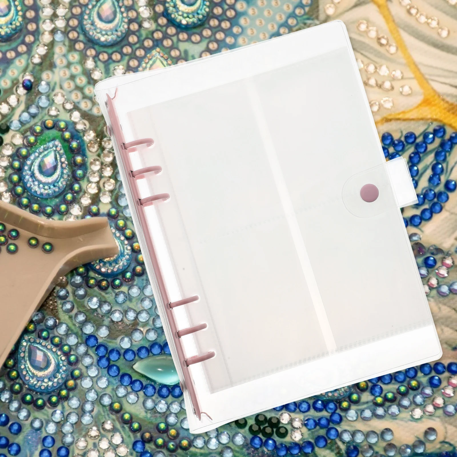 

Storage Book Beads Album Bag Drawing Accessories Paper Sorting Dotting Gadgets Scrapbooking Kit Plastic