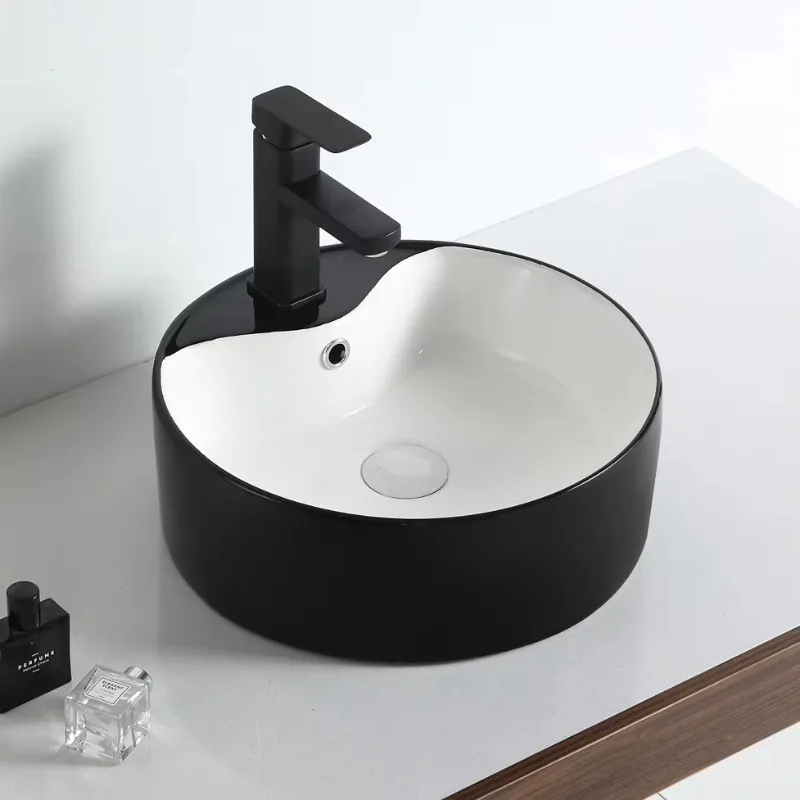 

Керамический умывальник, уникальная столешница, ванная комната, ручная умывальник, художественная раковина