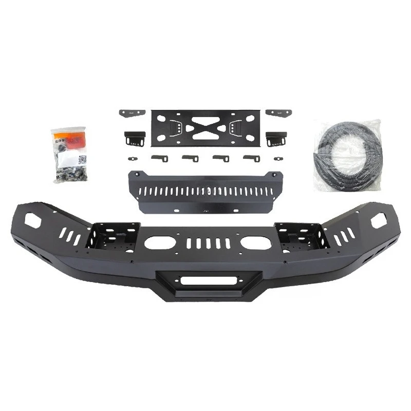Semi-submersible front bumper, bumper modification, crash guard