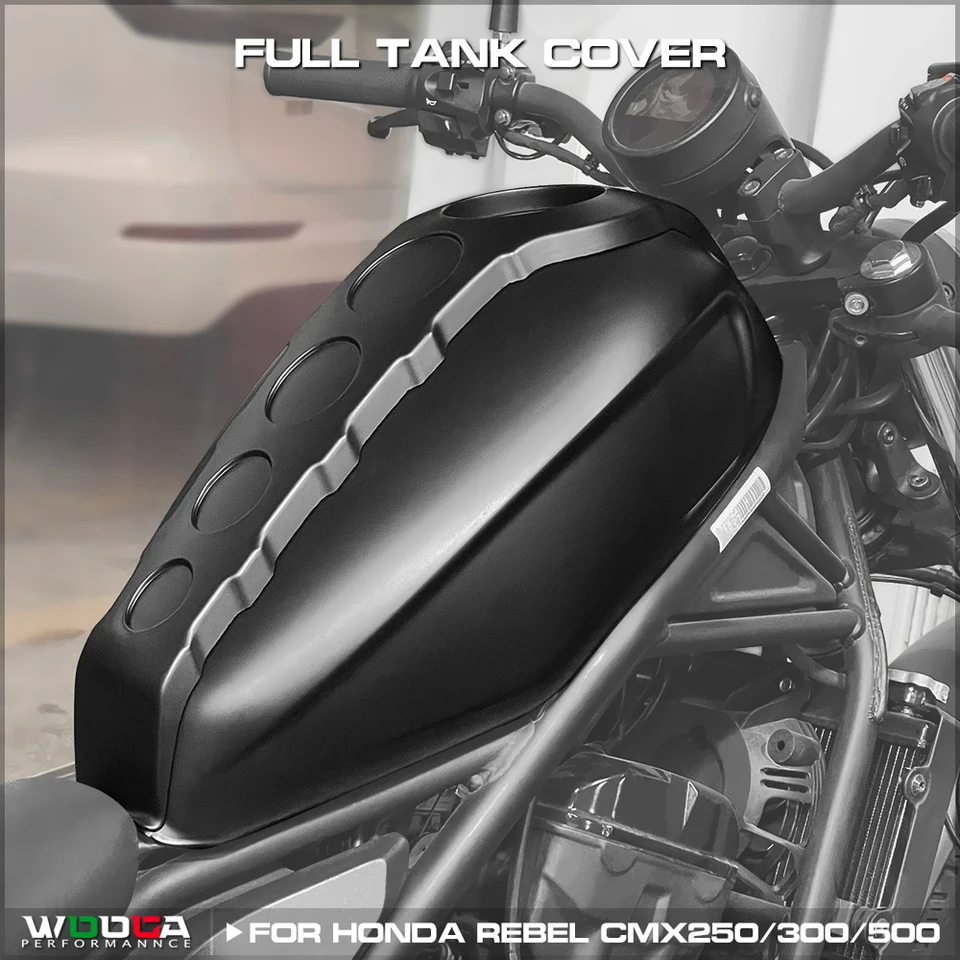 Full Tank Cover For Honda Rebel CMX 250 300 500 2017-2023 Tank