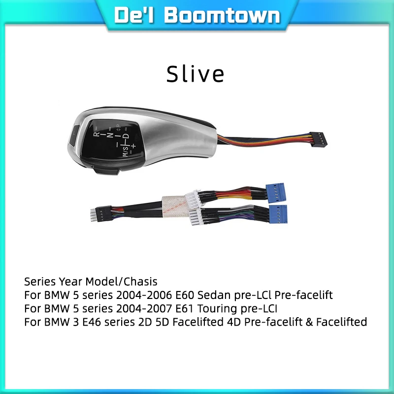 LED Gear Shift Knob Shifter Lever For BMW 1 3 5 6 Series E90 E60 E46 2D 4D E39 E53 E92 E87 E93 E83 X3 E89 Automatic Accessories image 3