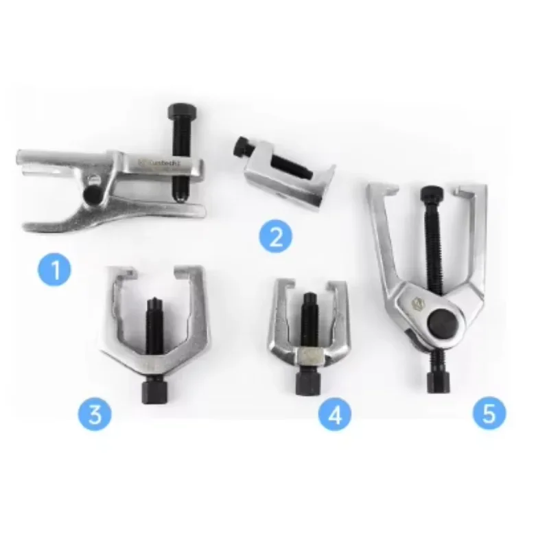 KT-6019A High Quality 5-Piece Iron Ball Joint Remover Set with Hard Case Hand Operated