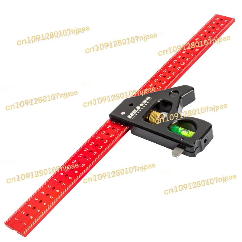 movable angle ruler woodworking heavy duty high-precision stainless steel 90 degree 45 multi-function combination mobile
