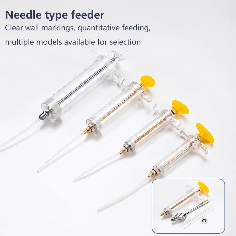 Reusable Parrot Feeding Syringe Tools Hose Parrots Bird Feeders Syringe High Quality Bird Feeder Balcony Syringe Hose Needle