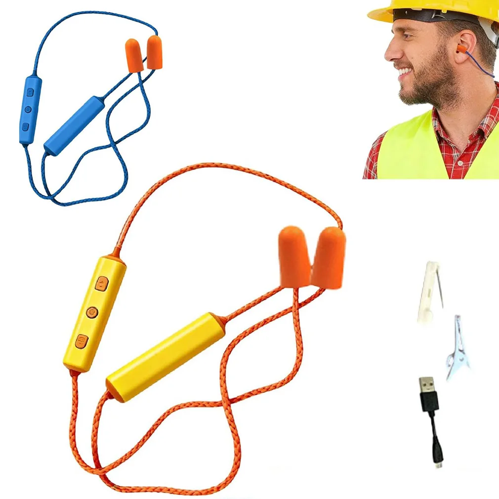 Hot Ear Plugs Bluetooth Wired Earphone For Work Noise Suppression Hearing Protection Construction Sites Noisy Places Headset — product photo 1 of 1