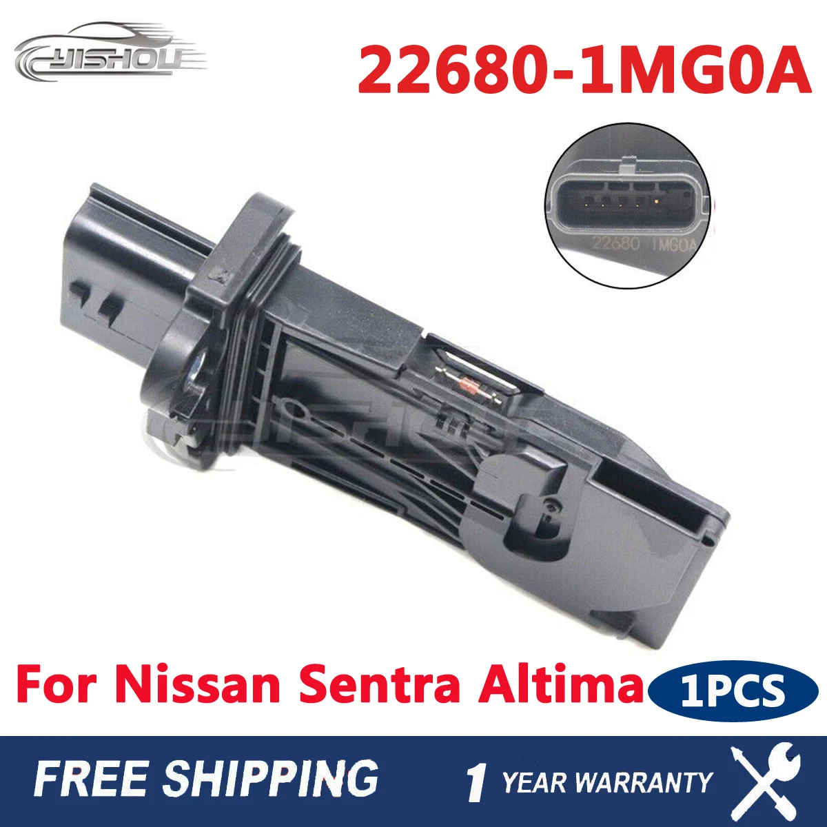 SENSOR medidor de flujo de aire masivo MAF 22680-1MG0A para Nissan Altima Murano Sentra Pathfinder Infiniti Q50 Q70 QX60 2013-2017 226801MG0A