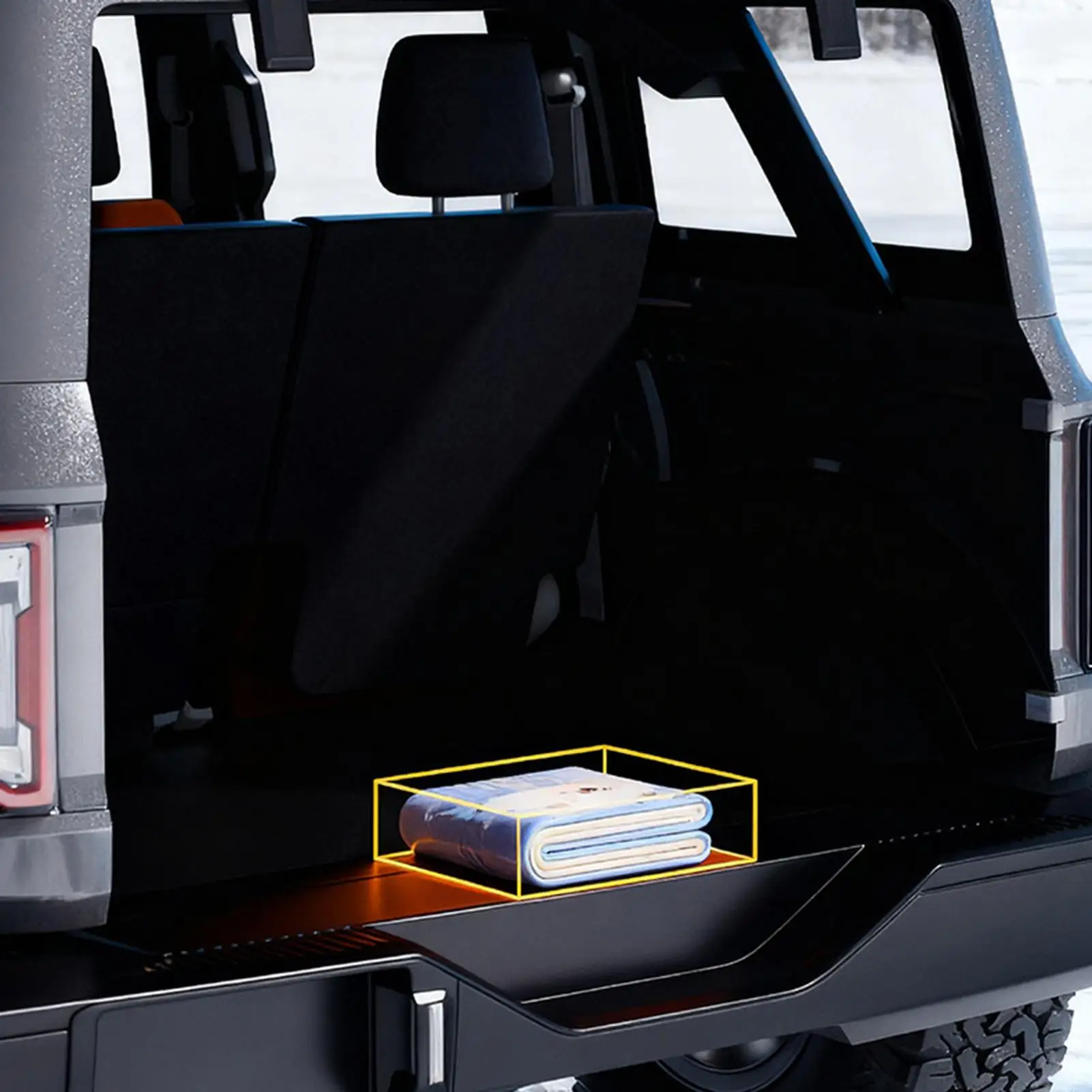 أنبوب التزلج 35.4 بوصة ألعاب كرتونية مع مقابض أنبوب ثلج قابل للنفخ مقاوم للبرودة للأعمار من 3 سنوات للأطفال والكبار والأنشطة العائلية