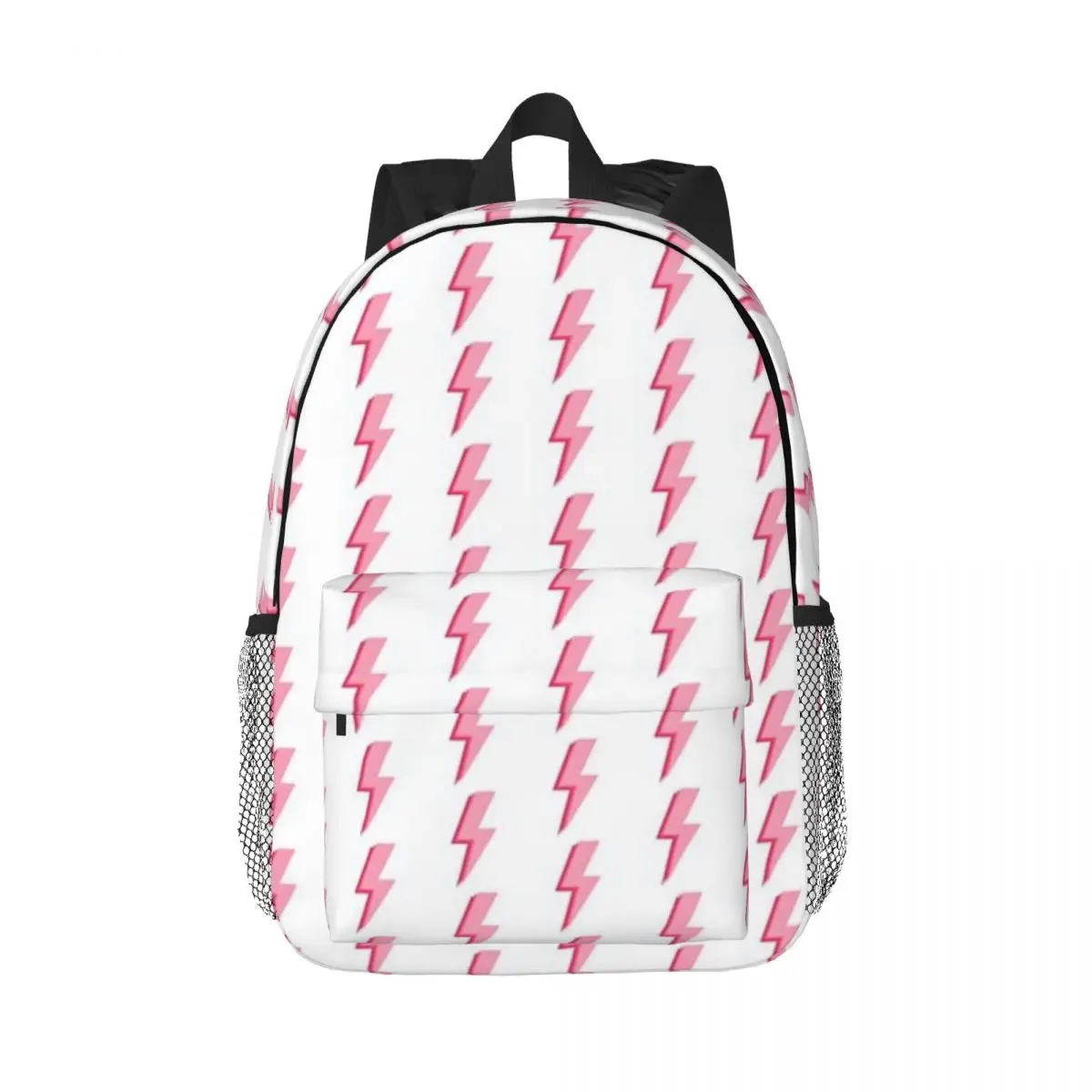 

Layered Aesthetic Lighting Bolt Printed Lightweight Casual Schoolbag For School, Outdoor, Shopping, Office 15inch