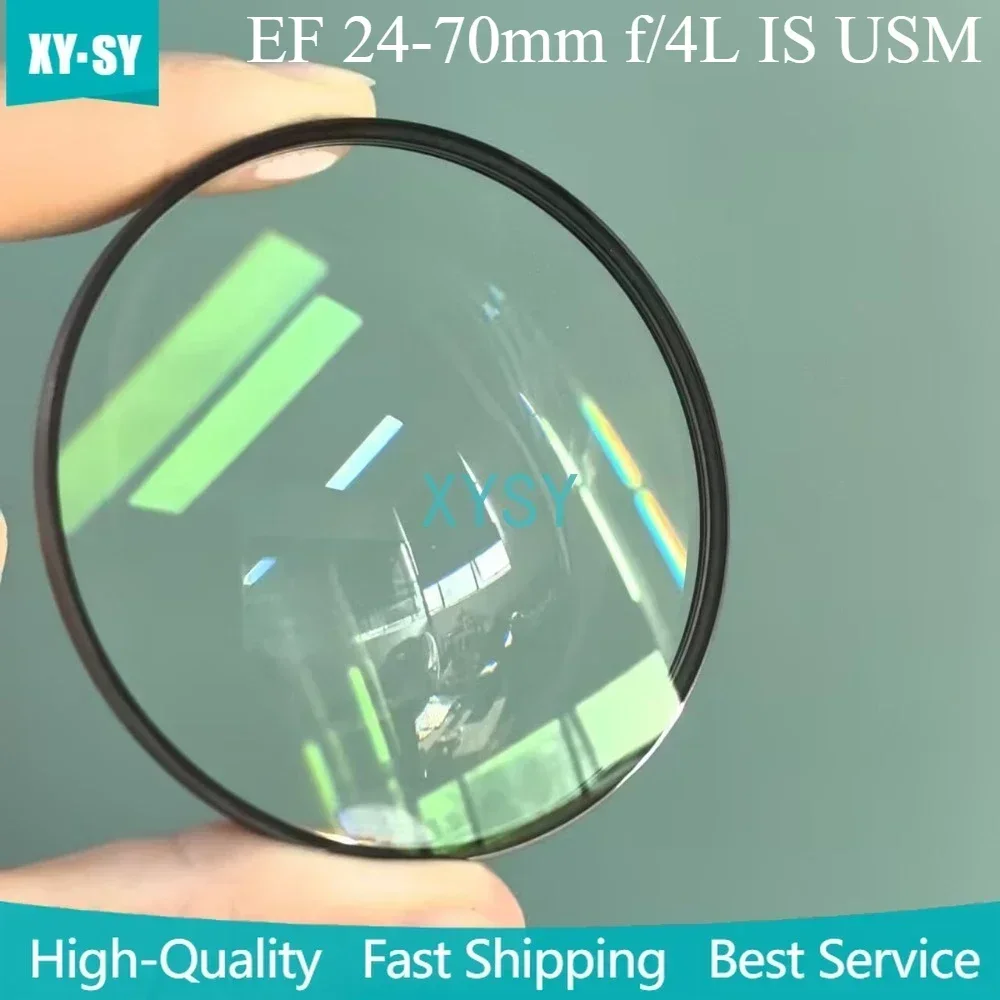 

New 24-70 mm F4L F/4 F4 L Front Lens 1st First Optics Element Glass for Canon EF 24-70mm f/4L IS USM Camera Repair Part