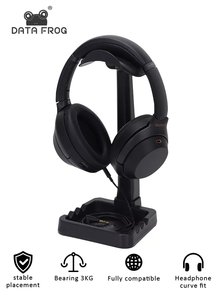 

DATA FROG Headphone Stand Holder Support Gamer Headset Tower Series Headset Wireless Earphone Stand For PC Gaming Accessories