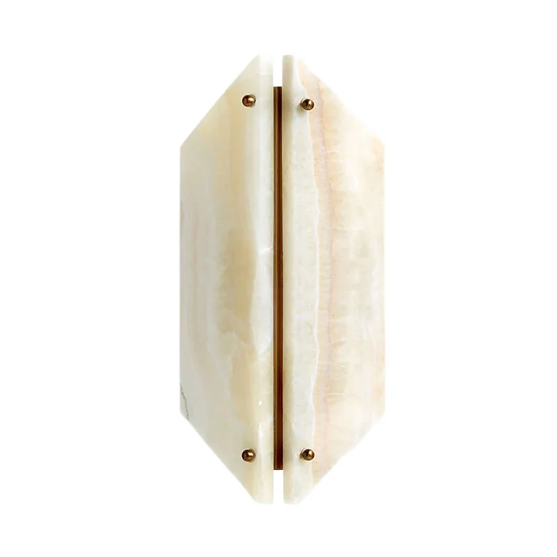 الإسبانية الرخام الطبيعي المعين مصابيح الحائط مصباح ليد الحديثة شخصية مطعم غرفة المعيشة دراسة غرفة نوم مطعم الشمعدانات #5