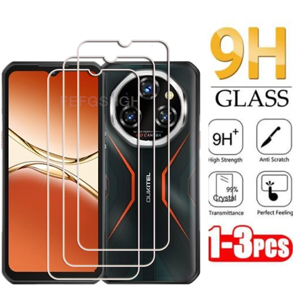 9H Tempered Glass For For Oukitel WP55S 6.6" 2025 OukitelWP55Pro OukitelWP55 WP55Pro Screen Protective Protector Cover Film
