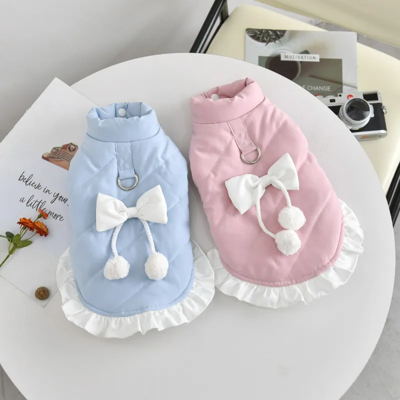 Bow Pet Puppy Winte… - image