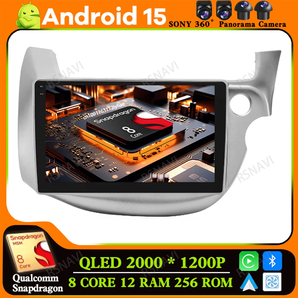 

Android 15 For Honda Fit Jazz 2007 - 2014 GPS 5G WIFI DSP Stereo AUTO Viedo Player Autoradio DVD Car Radio Head Unit Multimedia