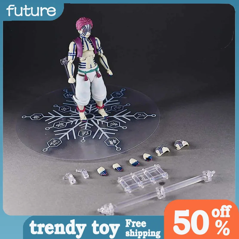 

In Stock Demon Slayer: Kimetsu No Yaiba Figure Hakuji Figma Sp-146 Movable Anime Collectible Model Pvc Holiday Gifts Kids Toys