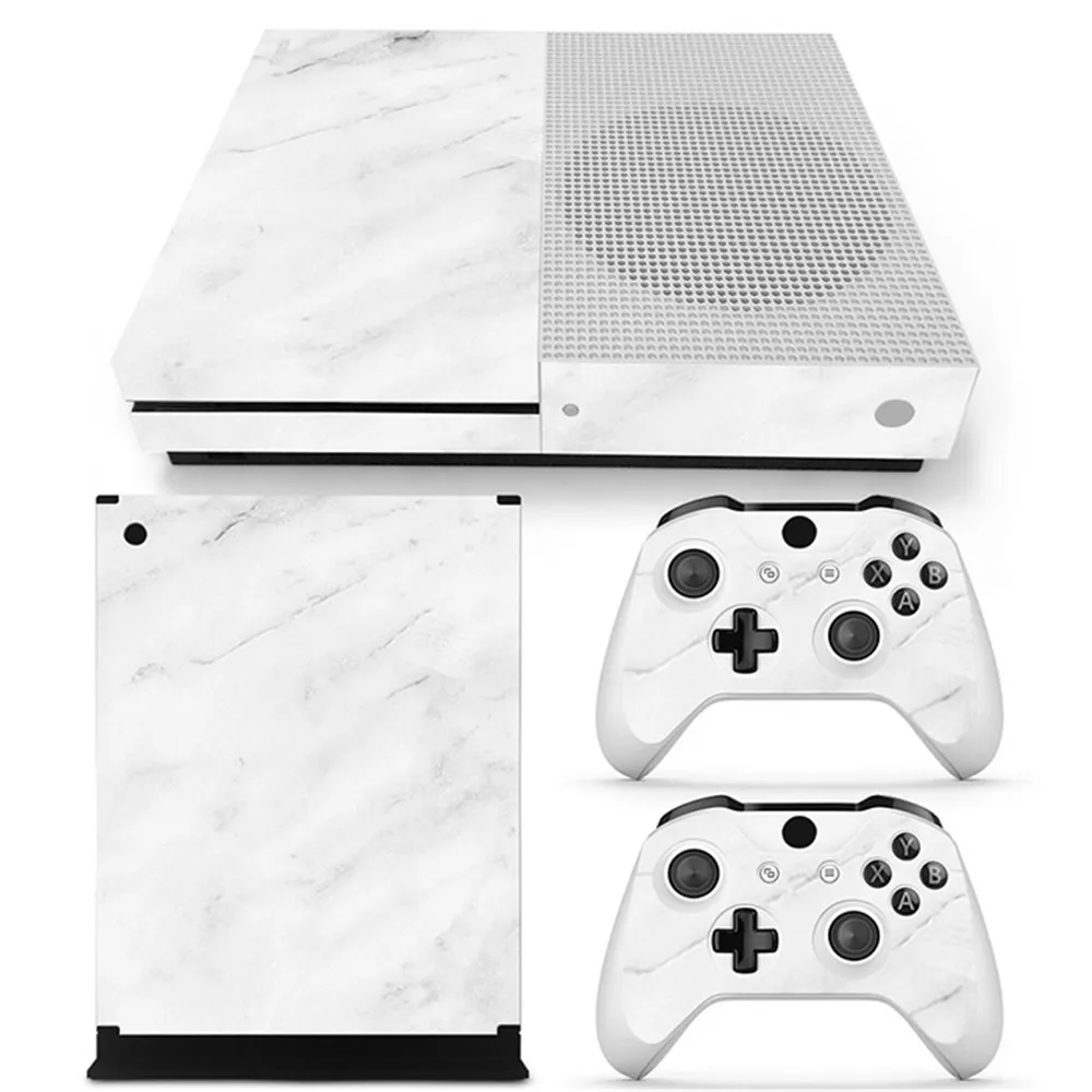 Skin Sticker for Xbox One S Console Controller Decal Vinyl Cover Marble