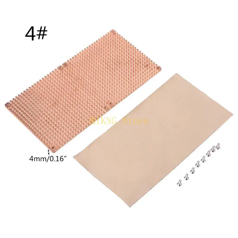 COPPER COPPER COPPER GPU لوحة خلفية لوحة التبريد لتبريد بطاقة الرسومات 3080 3090 2/4MM أفضل بيع