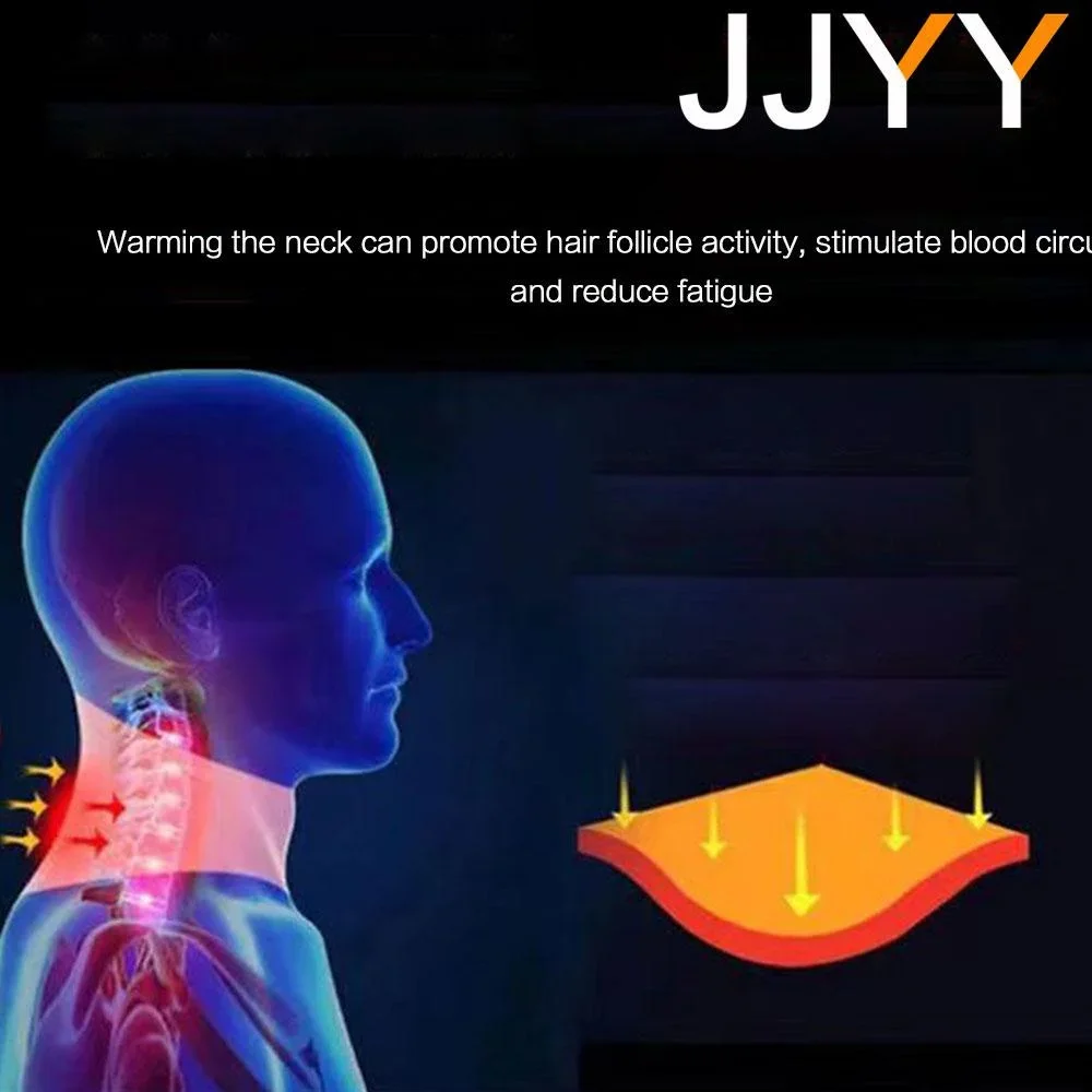 الأساسية نسج الغزل وشاح المرأة وشاح للرقبة الدافئة الزخرفية محبوك سترة عالية طوق حماية العمود الفقري العنقي #6